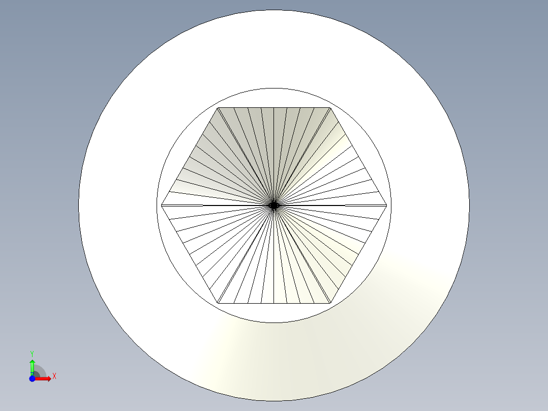 定位珠 BP.SBP-3D多系列多零件图纸模型前视图