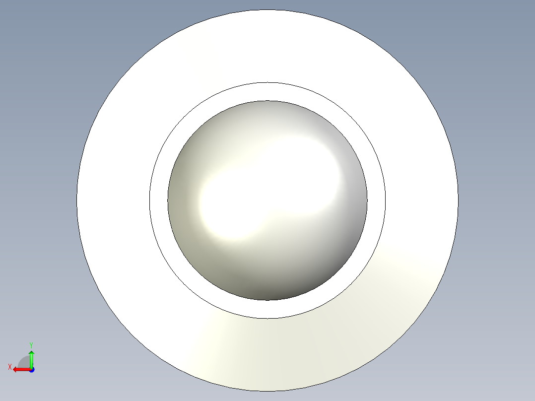 定位珠 BP.SBP-3D多系列多零件图纸模型后视图