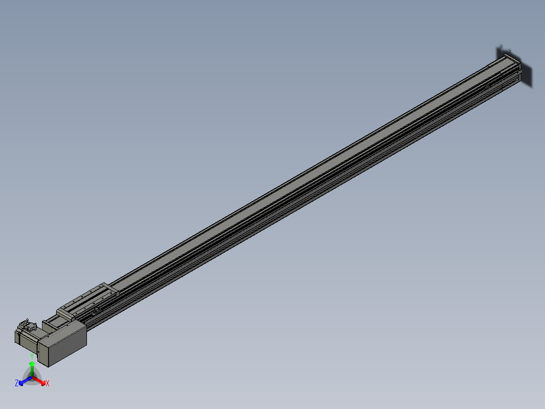 欧规系列-LB8-L75-S2000-BL-ZP75-C3正等轴测图