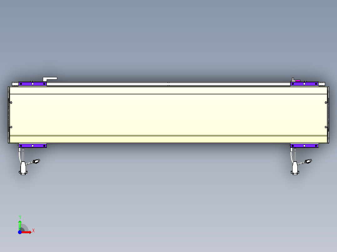 威洛博VL系列3d模型模组2VL22H1Y-S900前视图