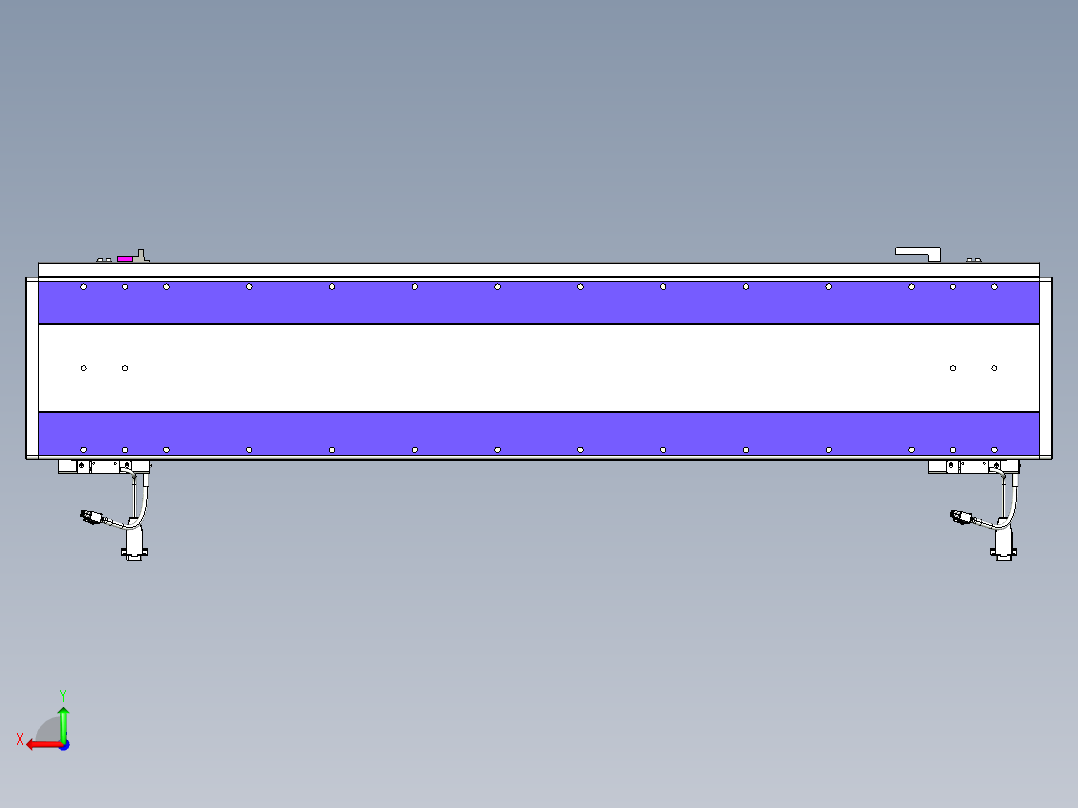 威洛博VL系列3d模型模组2VL22H1Y-S900后视图