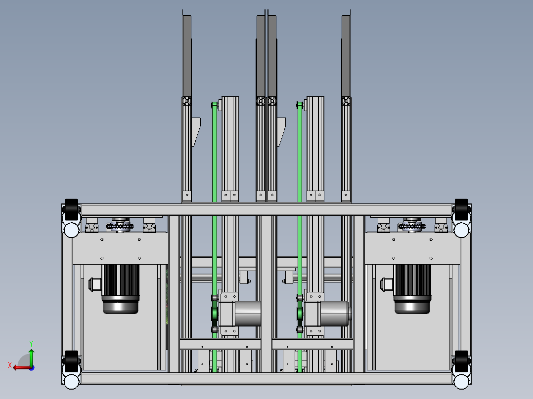 板材投板机sw18可编辑后视图