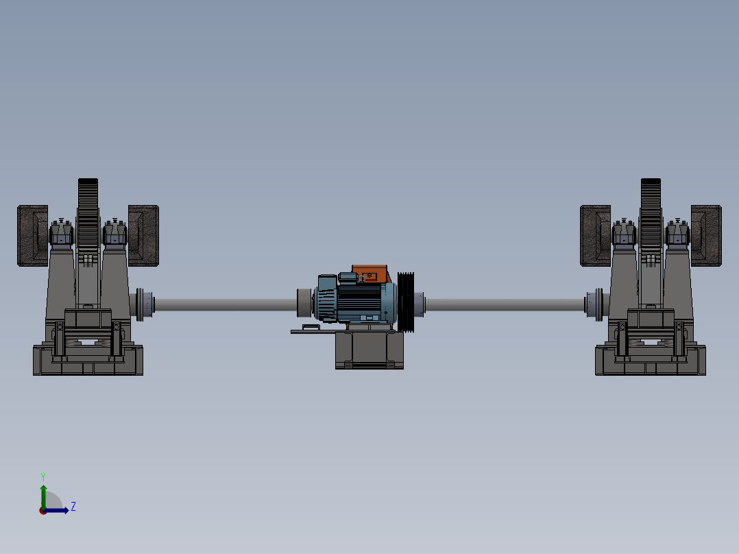 液压脱模机sw16可编辑左视图