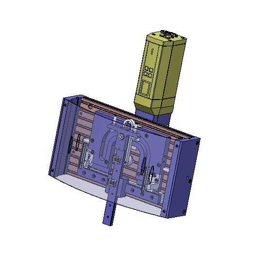 快速夹具凸轮机械手机构3D图纸 Solidworks设计 附STP