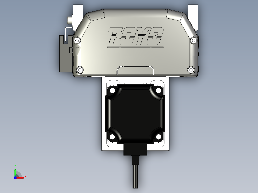 Toyo东佑达直线模组-ETH13-900-BM-400W+煞車前视图