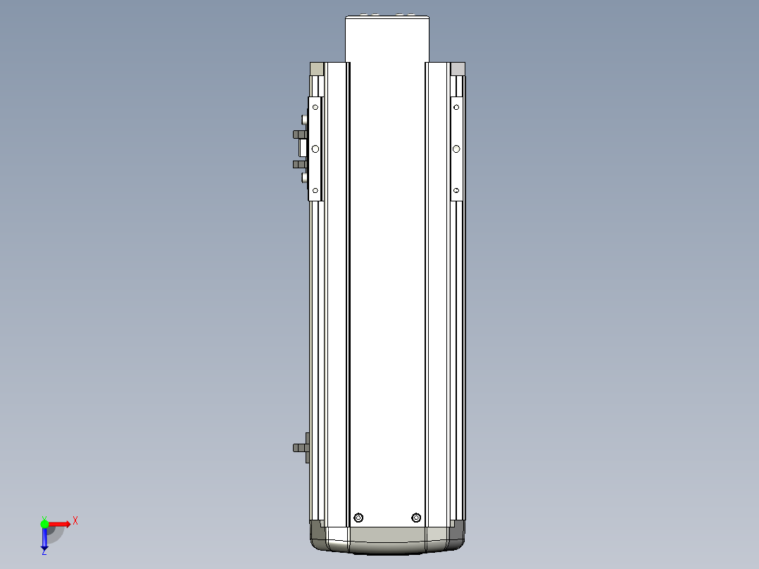 Toyo东佑达直线模组-ETH13-250-BM-200W+煞車俯视图