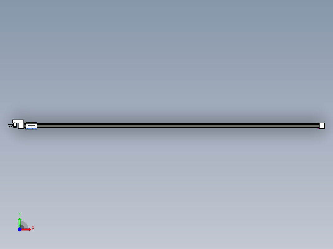 威洛博LB.GB同步带传动--欧规系列GB8-L96-S4700-BR-P40前视图