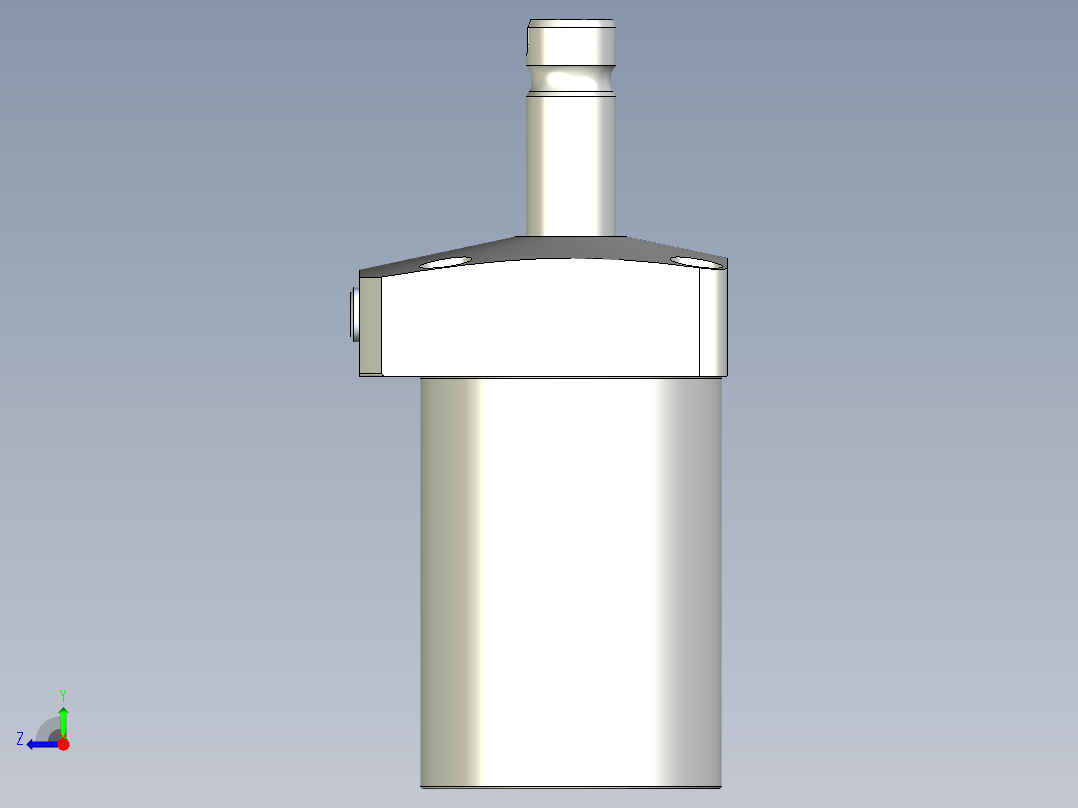 KOSMEKWHE1600-2GR-F多系列多零件图纸模型多系列多零件图纸模型右视图