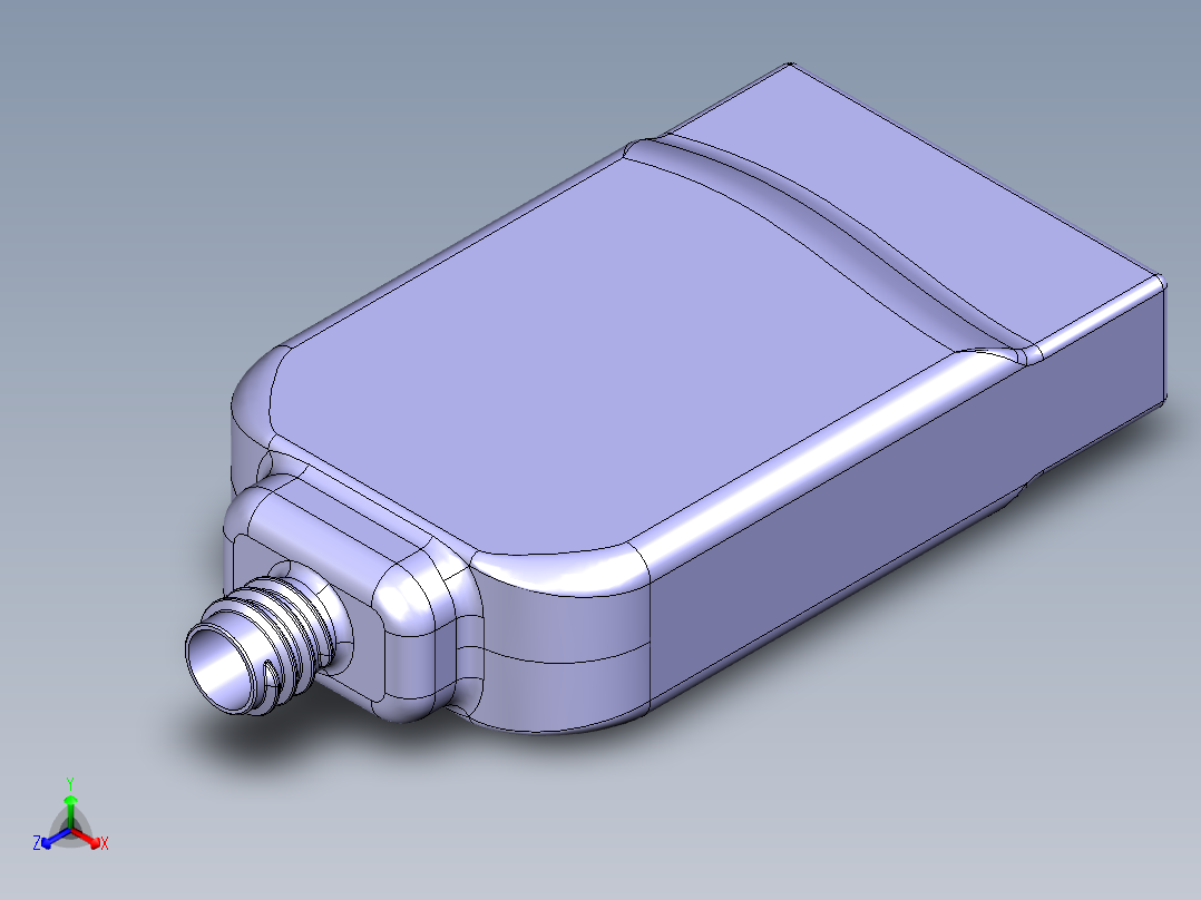 瓶子正等轴测图