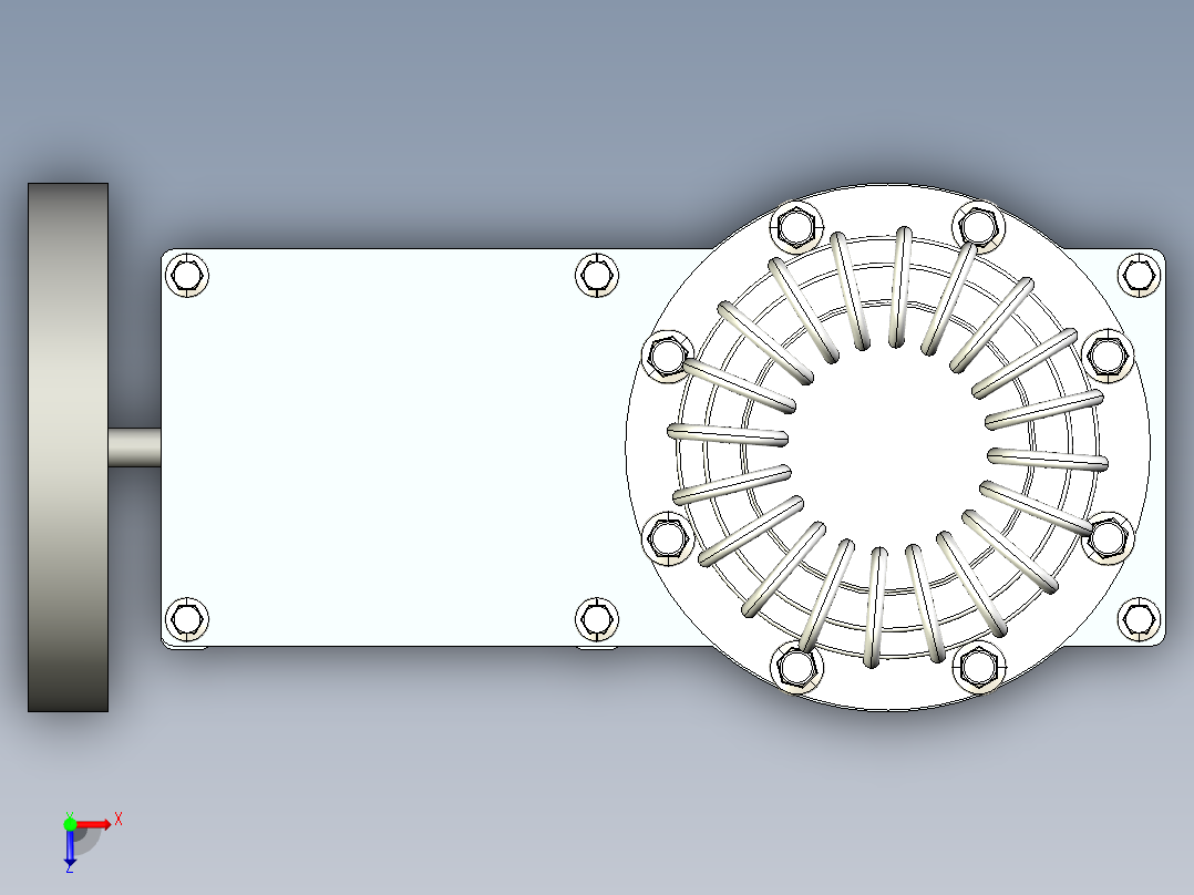 发动机 (10)俯视图