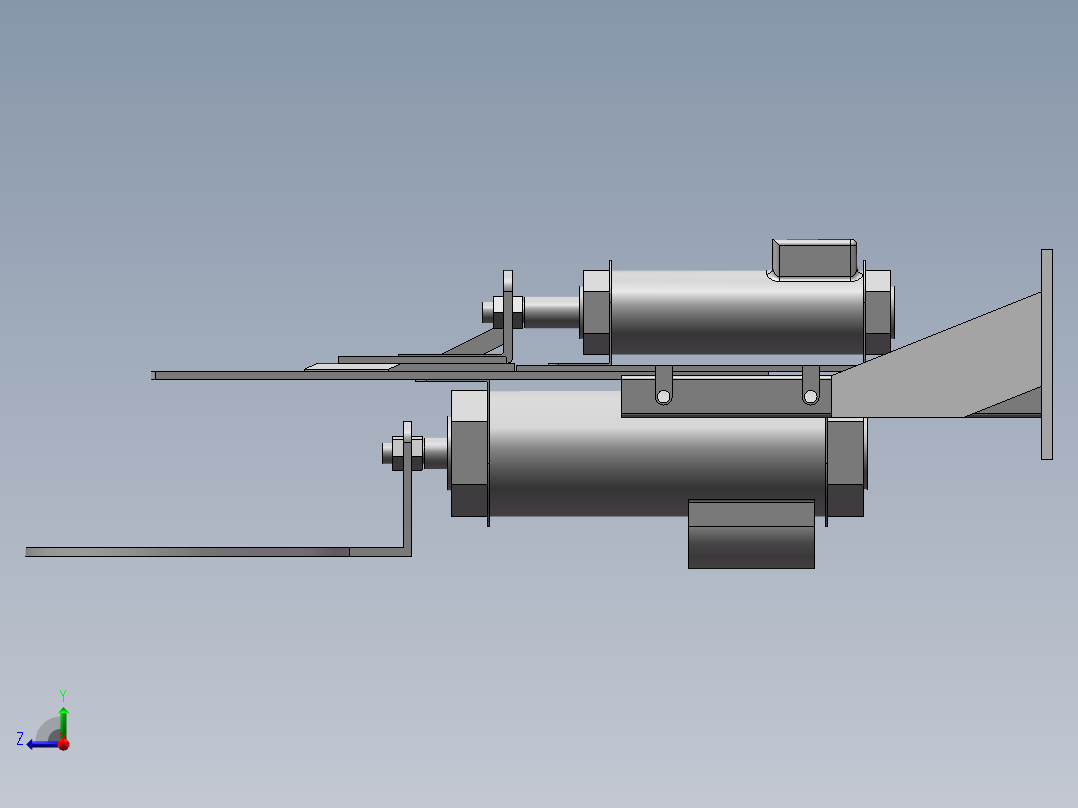 第二种末端执行器右视图