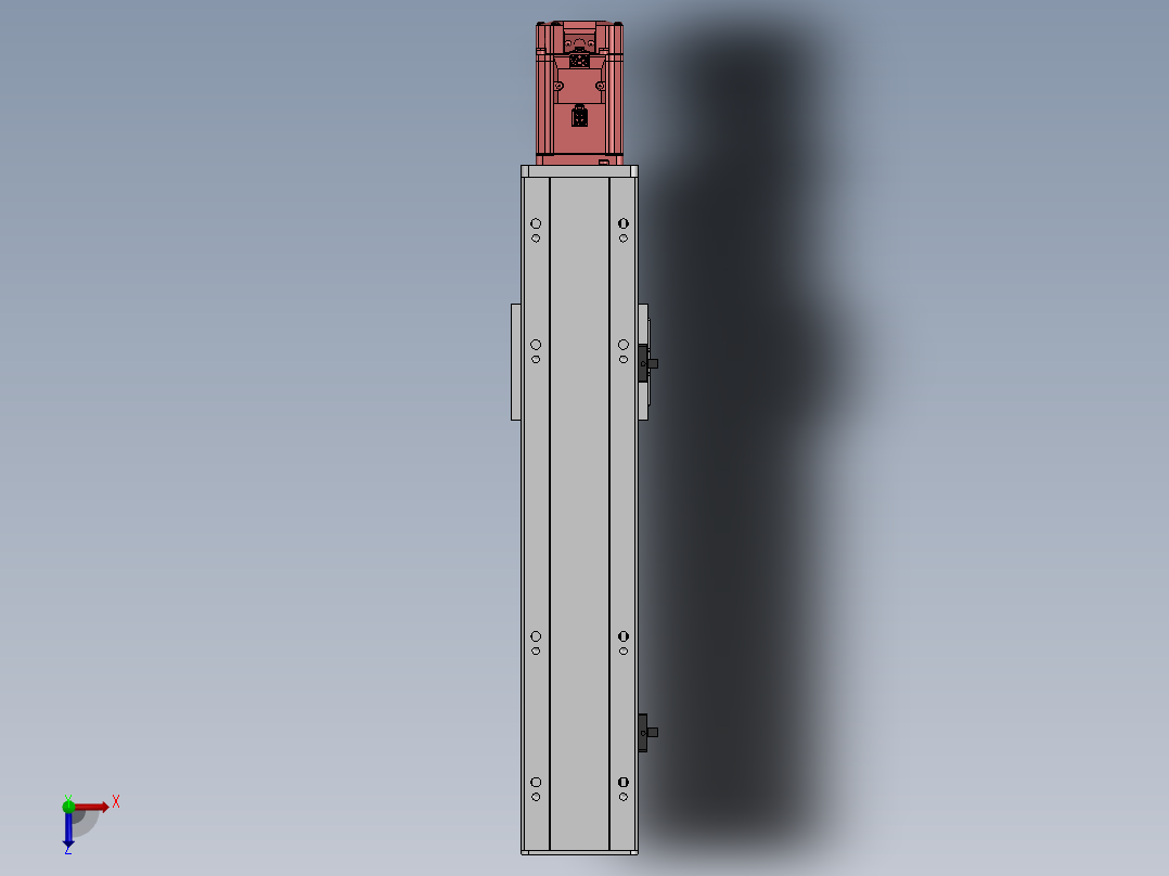 精密模组MY80S-T10-250L-P20B-BC-C4俯视图