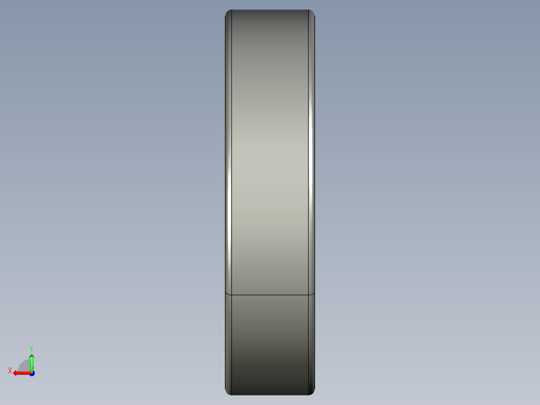 深沟球轴承6420后视图