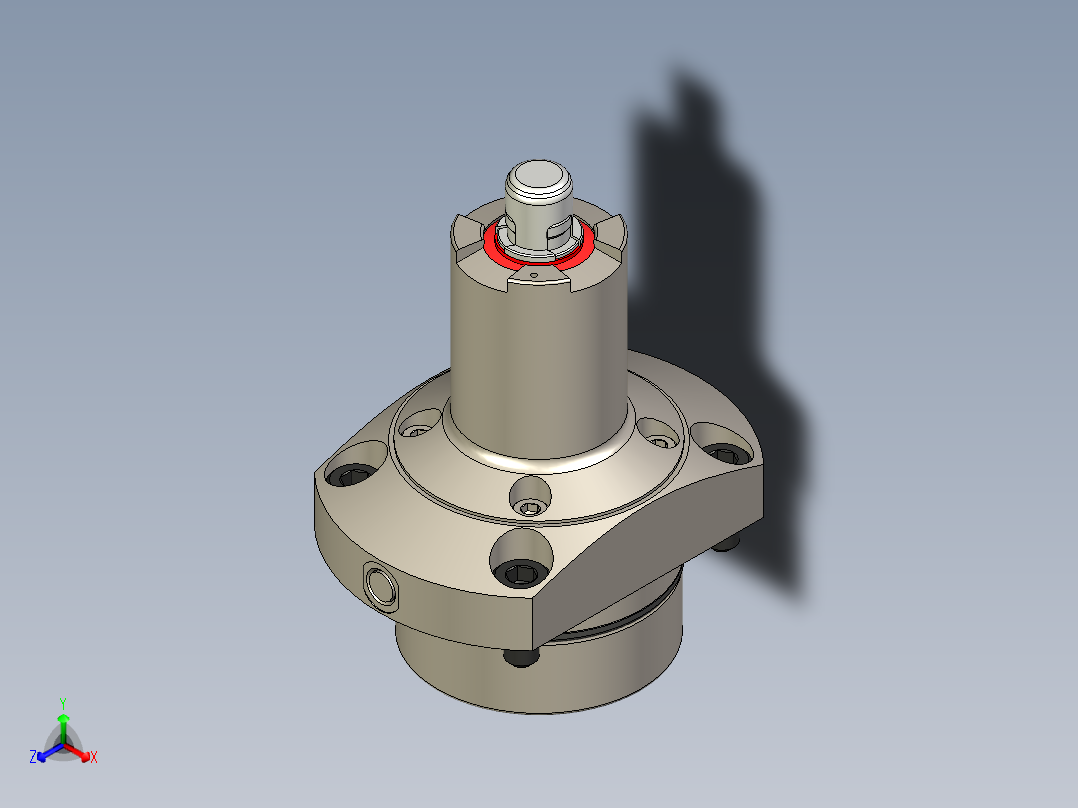 KOSMEKSFA2000-M2A-100-H50多系列多零件图纸模型多系列多零件图纸模型正等轴测图