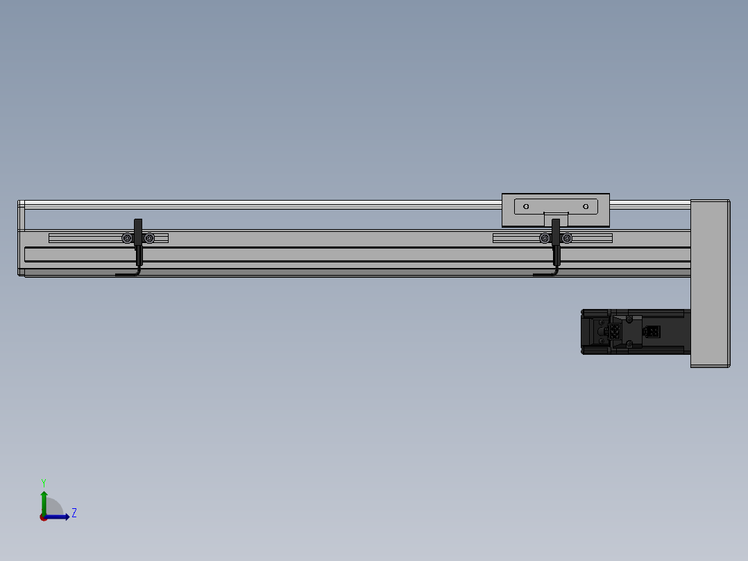 精密模组MY120-T10-350L-BM-P10B-C4-C左视图