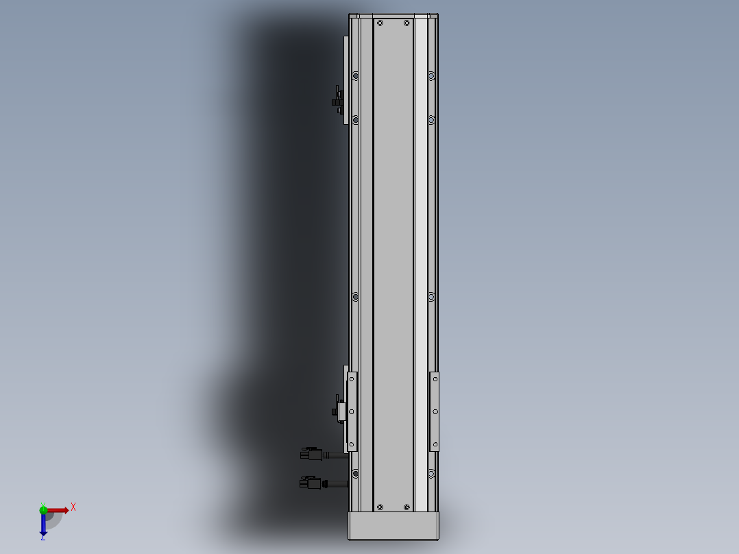 精密模组MY120-T10-350L-BM-P10B-C4-C俯视图