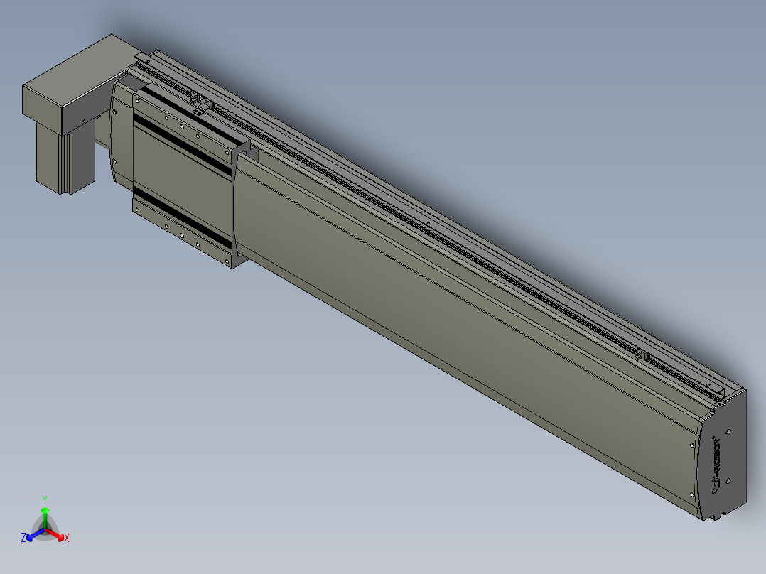 威洛博VBF22-S950-BRU正等轴测图