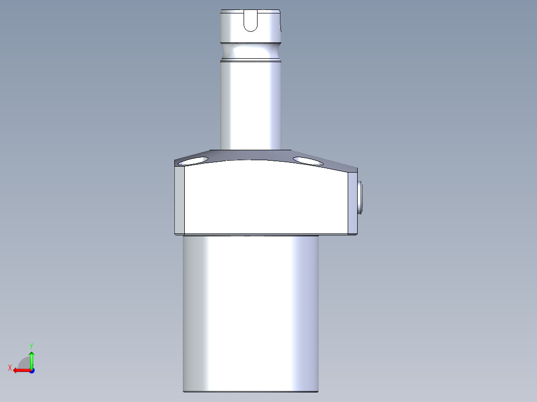KOSMEKLHA0400-GR-F_R01多系列多零件图纸模型后视图