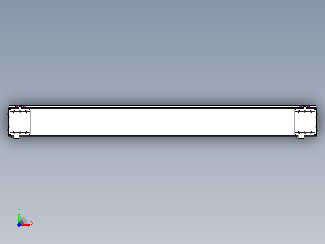 威洛博LC系列3d模型模组2LC22H1Y-S2000前视图