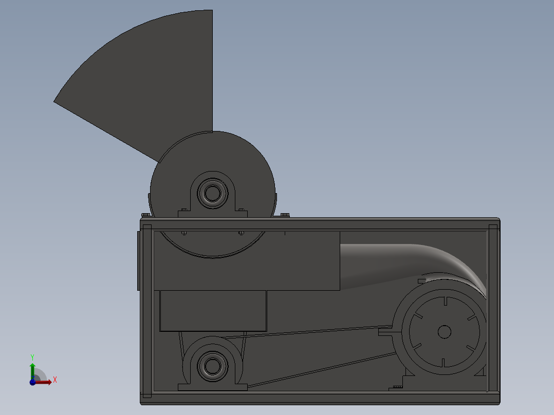 花生剥壳机-SW前视图