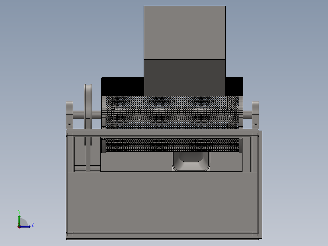 花生剥壳机-SW左视图