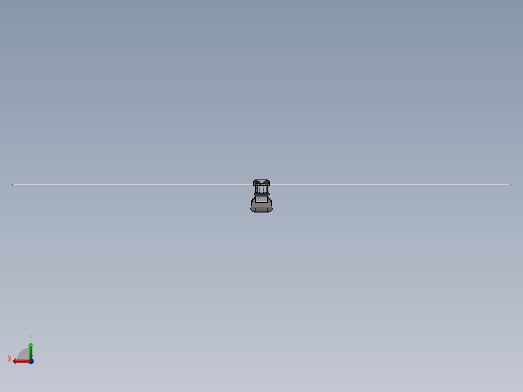 自带动力索道车sw18可编辑后视图