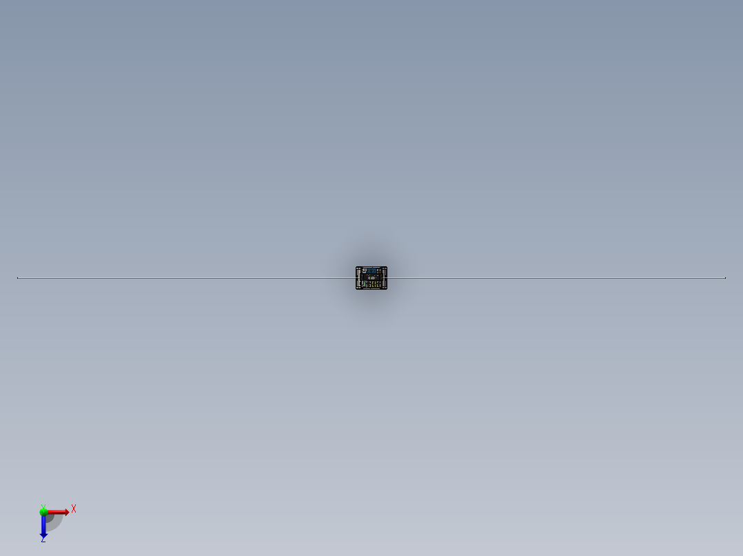 自带动力索道车sw18可编辑俯视图