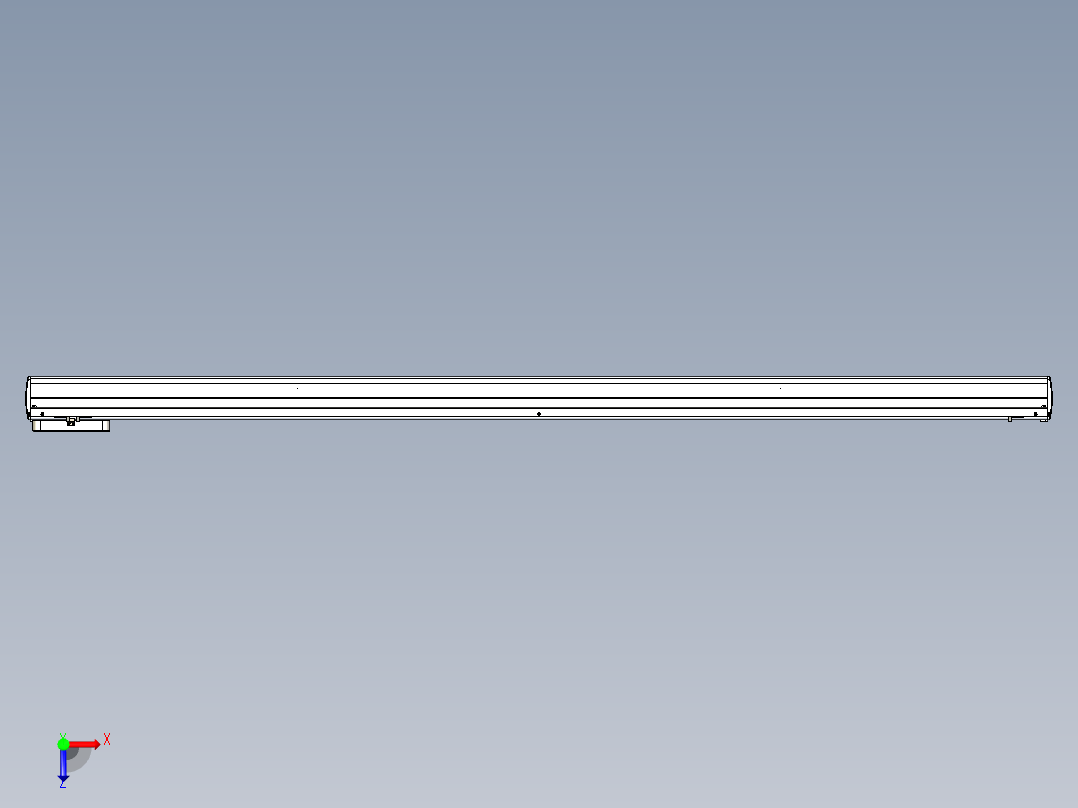 威洛博LC系列3d模型模组LC22H1Y-S1950俯视图