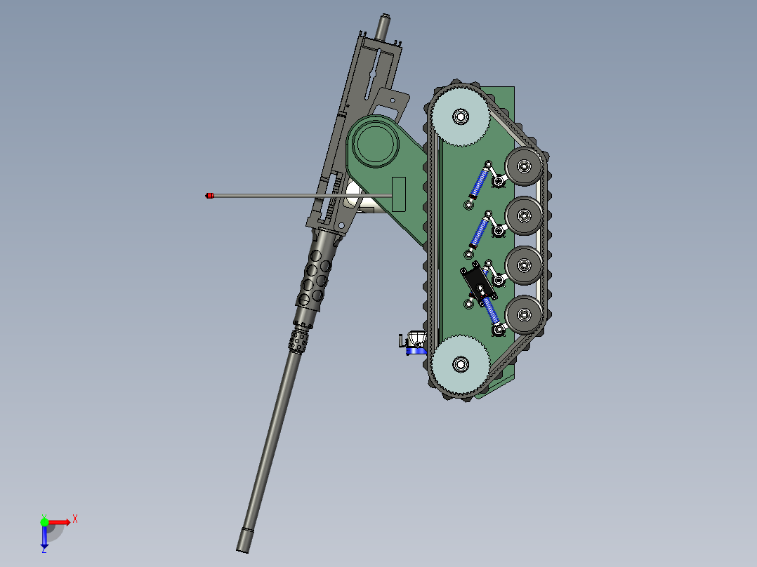 UGV-无人地面车辆--STP俯视图