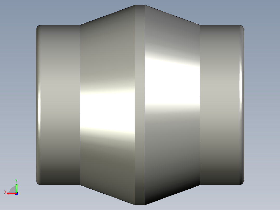 软管与硬管连接用工业通用接头0126_10_00后视图