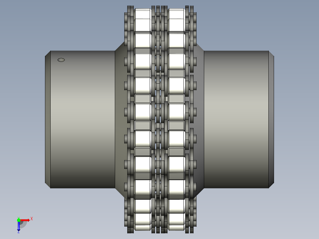 联轴器 (41)俯视图