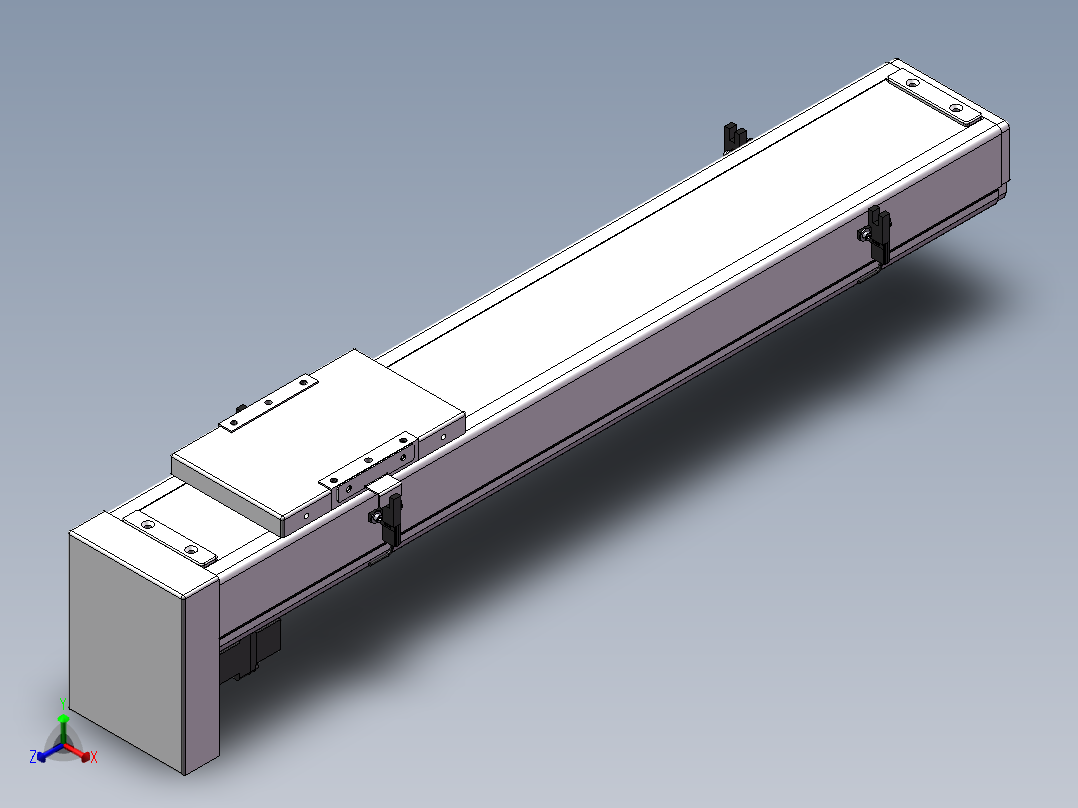 精密模组MC120-L05-450-BM-M10-C4正等轴测图