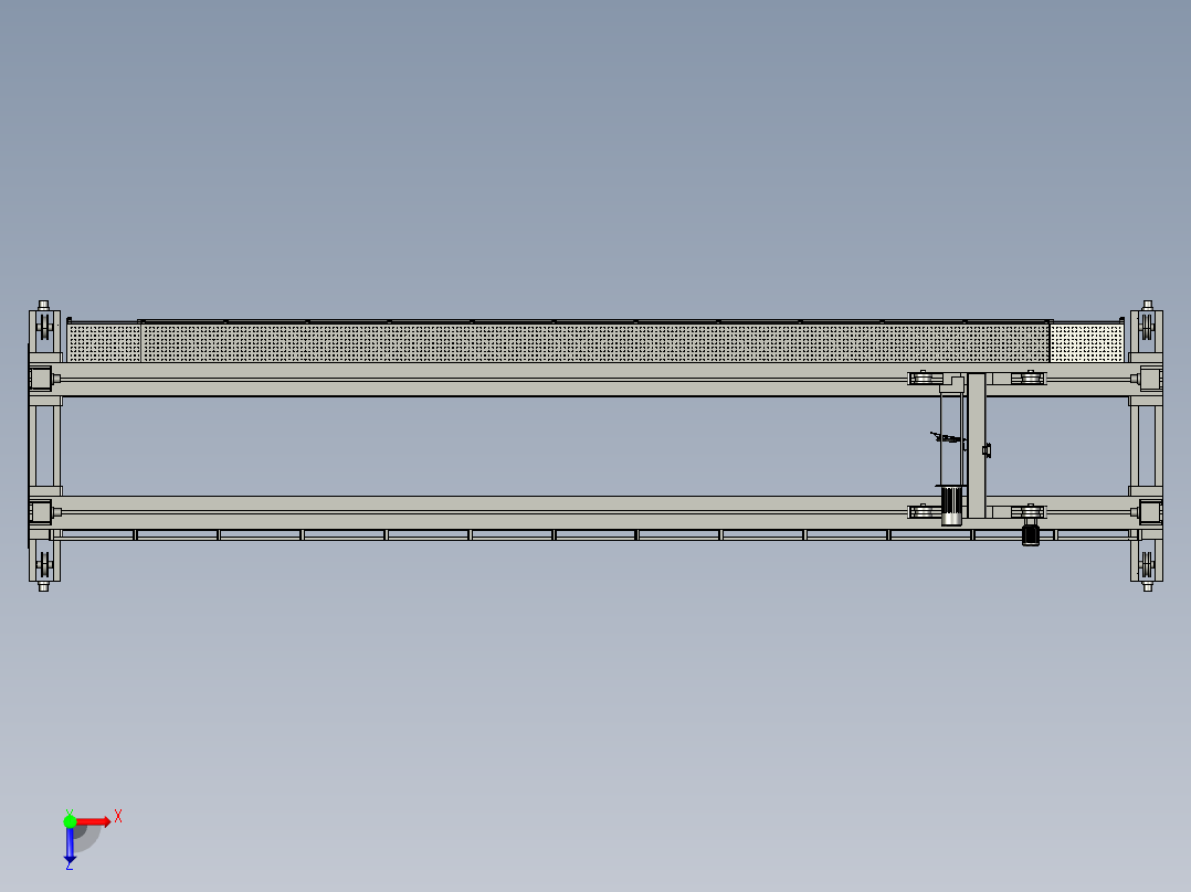 10t起重机俯视图