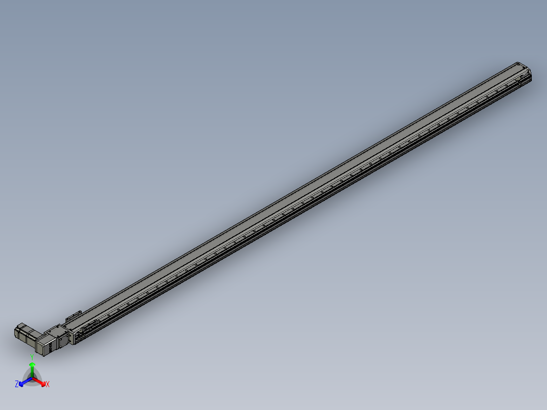 模组FTB10-R-2600正等轴测图