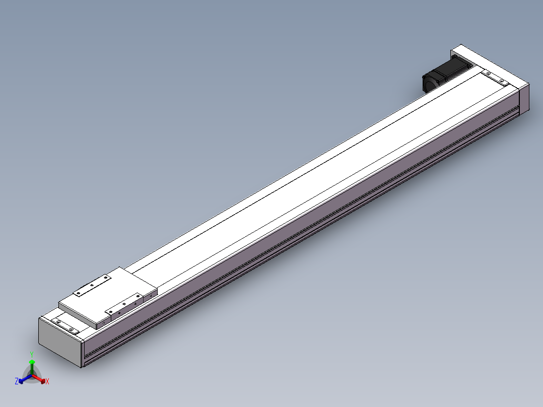 精密模组MC140-L05-1050-BL-M200-C4正等轴测图