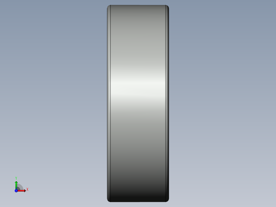 CNC轴承座前视图