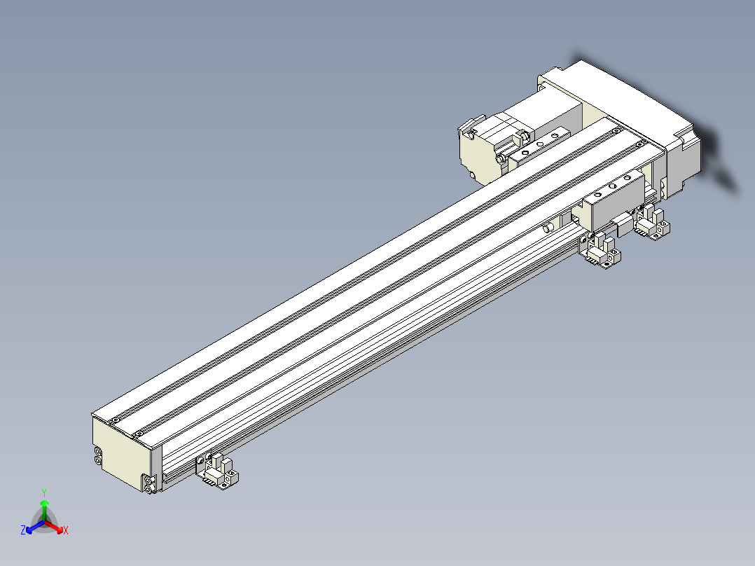 钢基模组-TPA-KNR-6005C-500A1-ML-H1S1正等轴测图