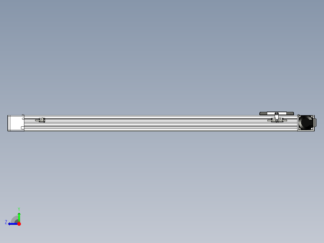 同步带滑台-欧规BC6-L120-S950-R-P40-D3右视图