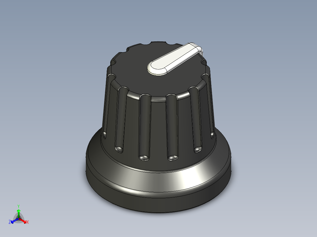 用于旋转编码器的带6mmD轴的16mm旋钮