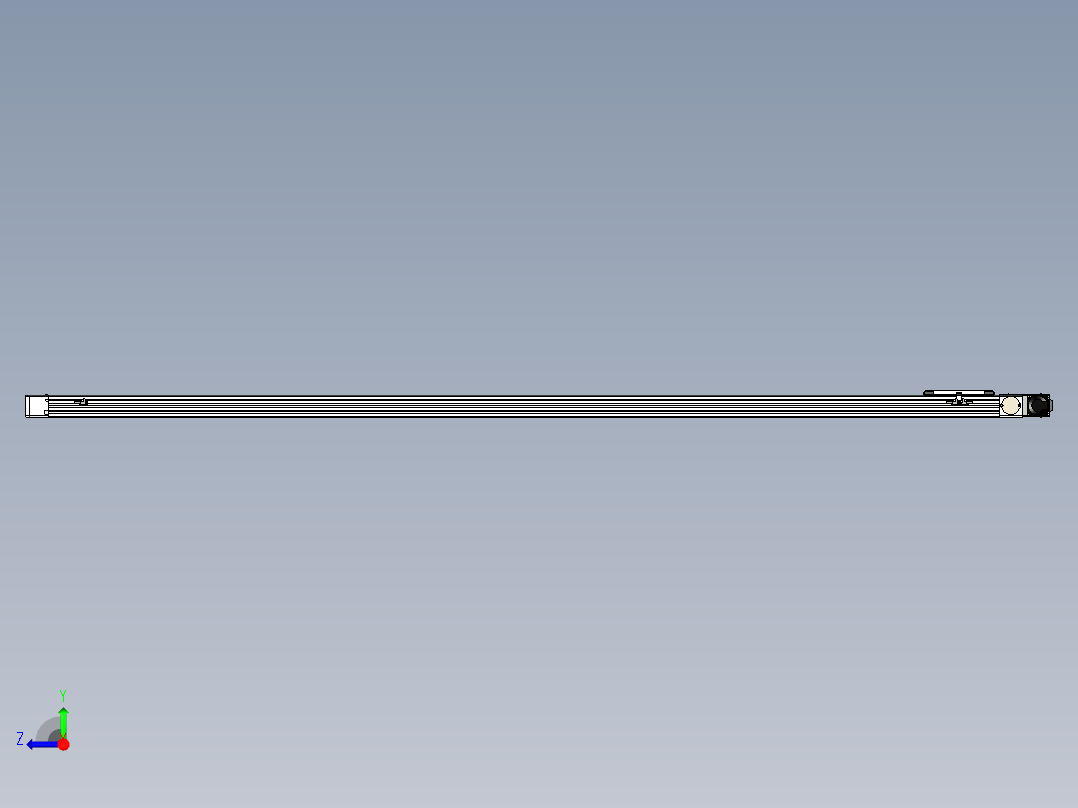 同步带滑台-欧规BC6H-L60-S2600-L-ZP40-D3右视图