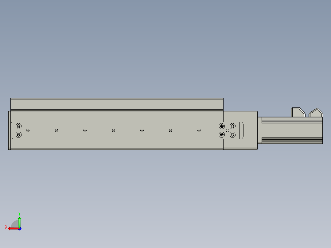 VF丝杆传动-一般环境VT5-L10-C-S160-BC-P10-C4后视图