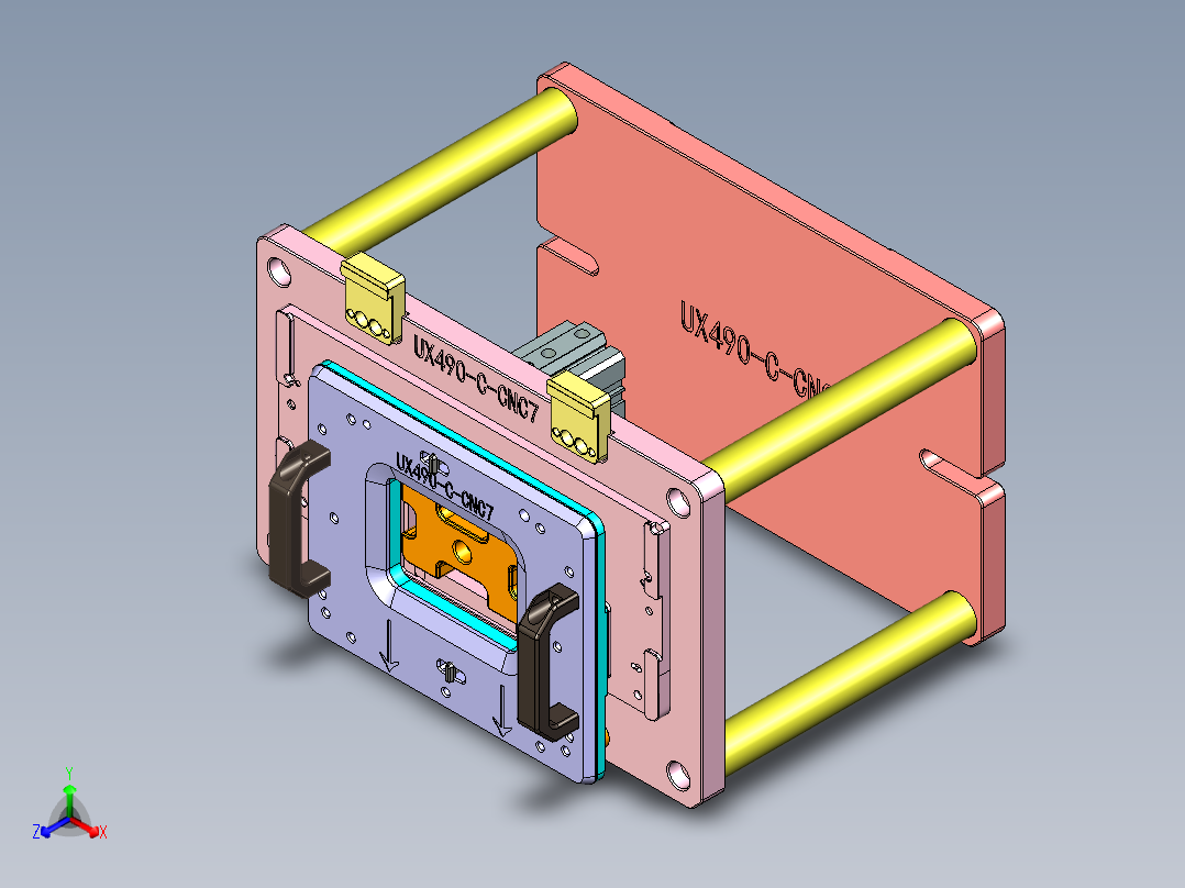 UX490-C-CNC7-0921正等轴测图
