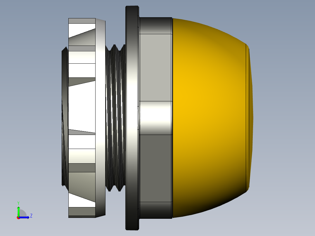 粉末袋装包装机左视图