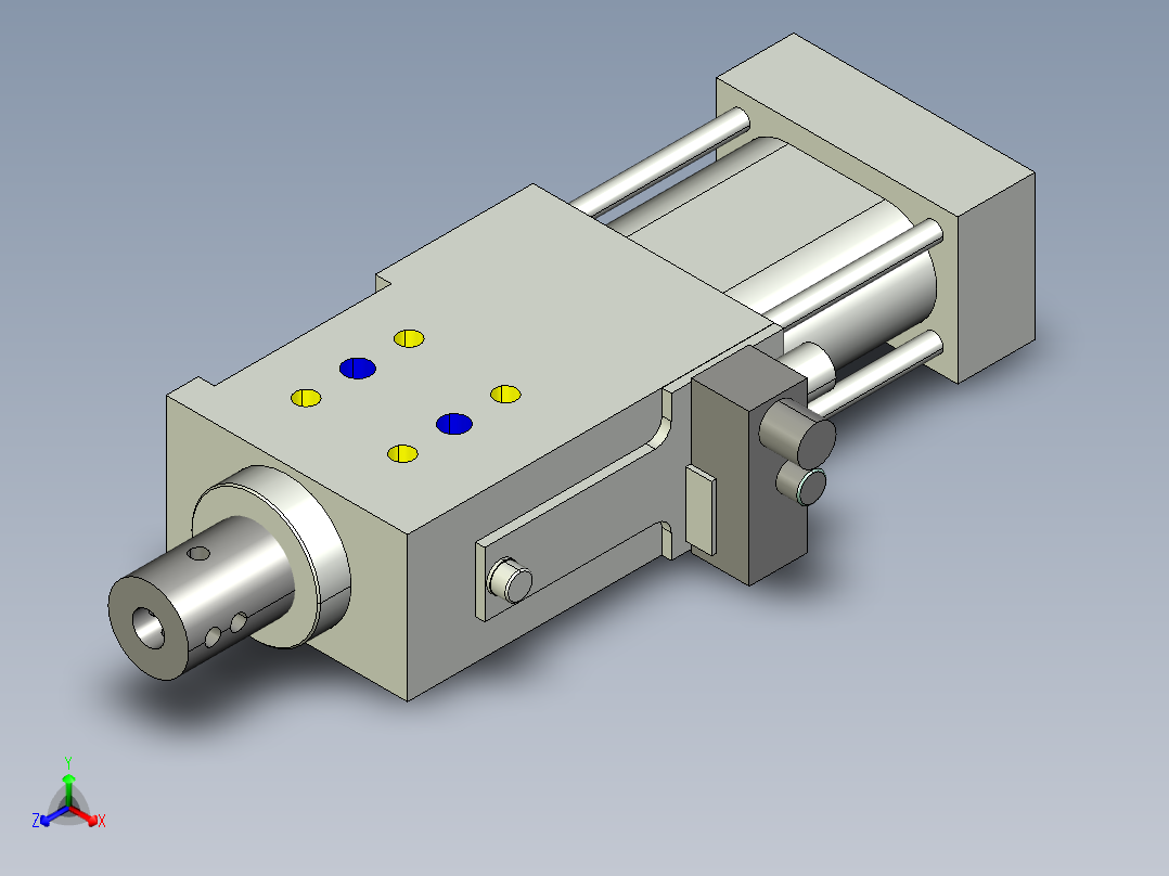 德克斯TUNKERS气缸数模SZK_40_V10_T12_TUENKERS