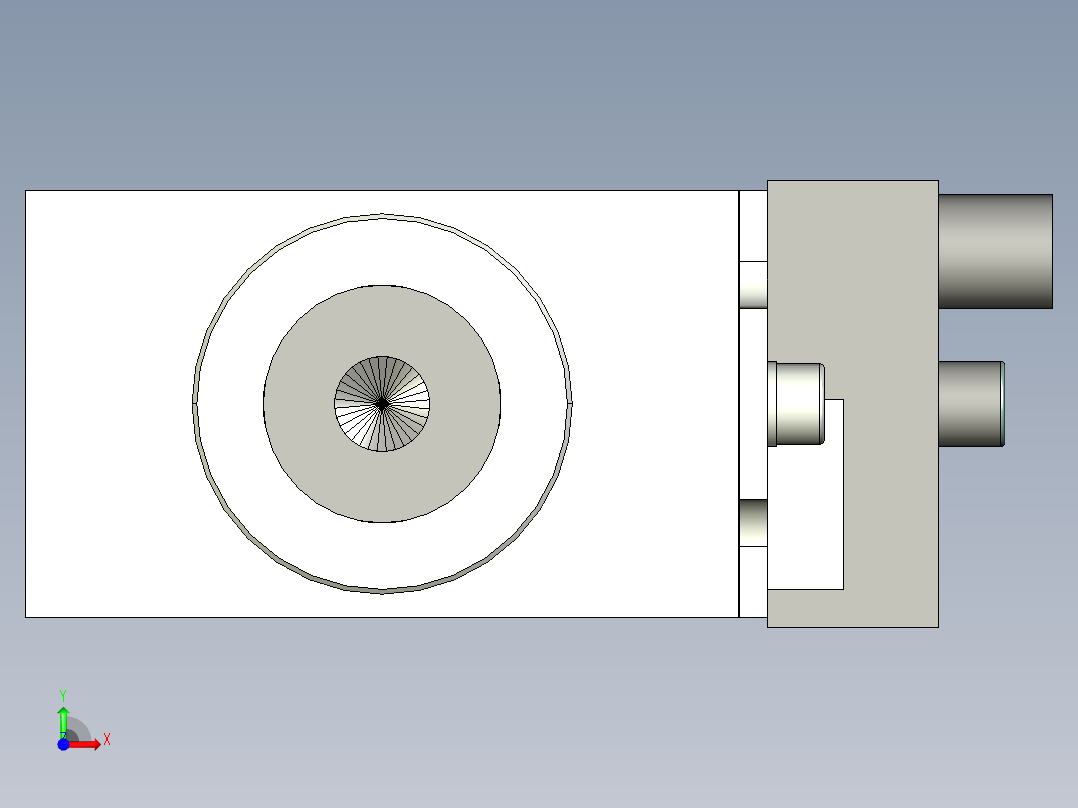德克斯TUNKERS气缸数模SZK_40_V10_T12_TUENKERS前视图