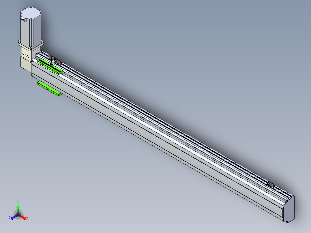 同步带滑台-半封闭B13-L90-S1400-R-Z86-D3