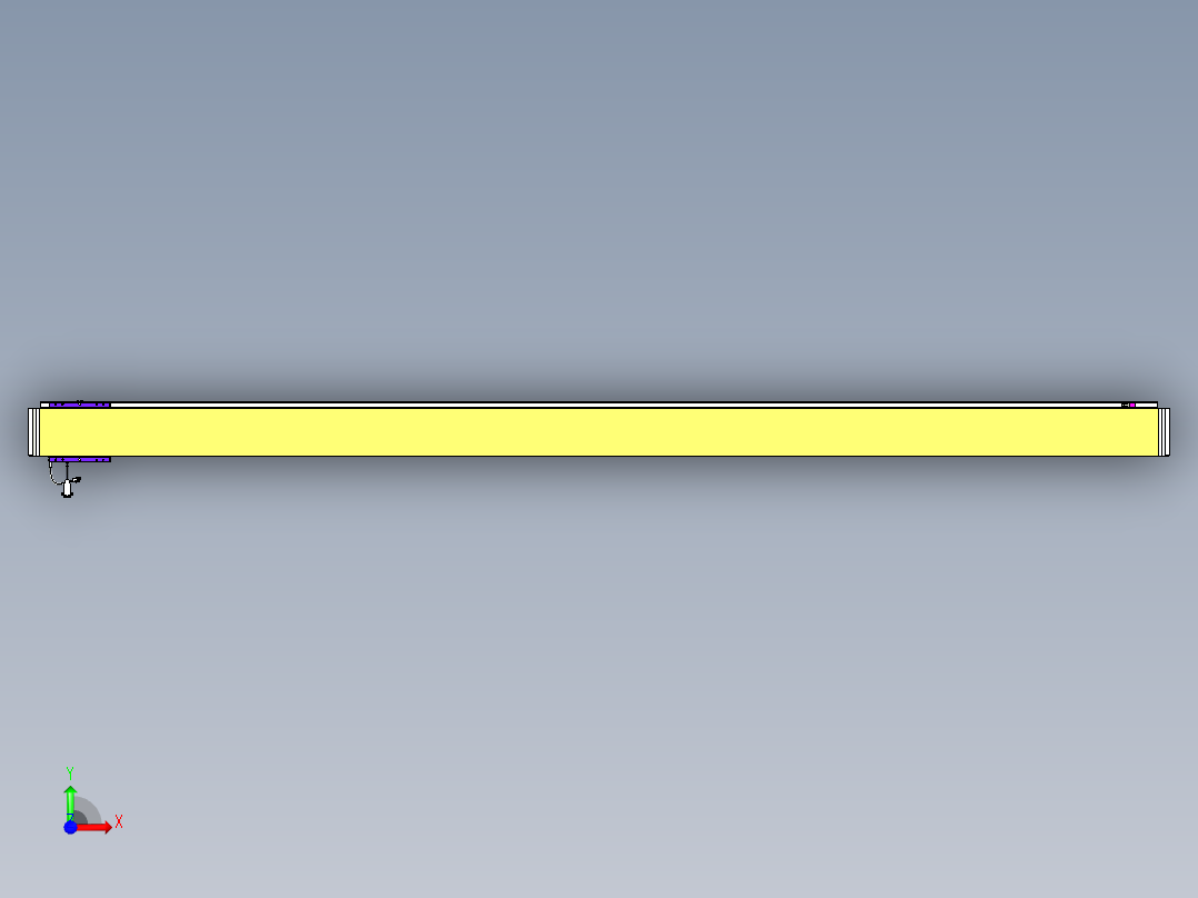威洛博VL系列3d模型模组VL14S2Y-S3050前视图