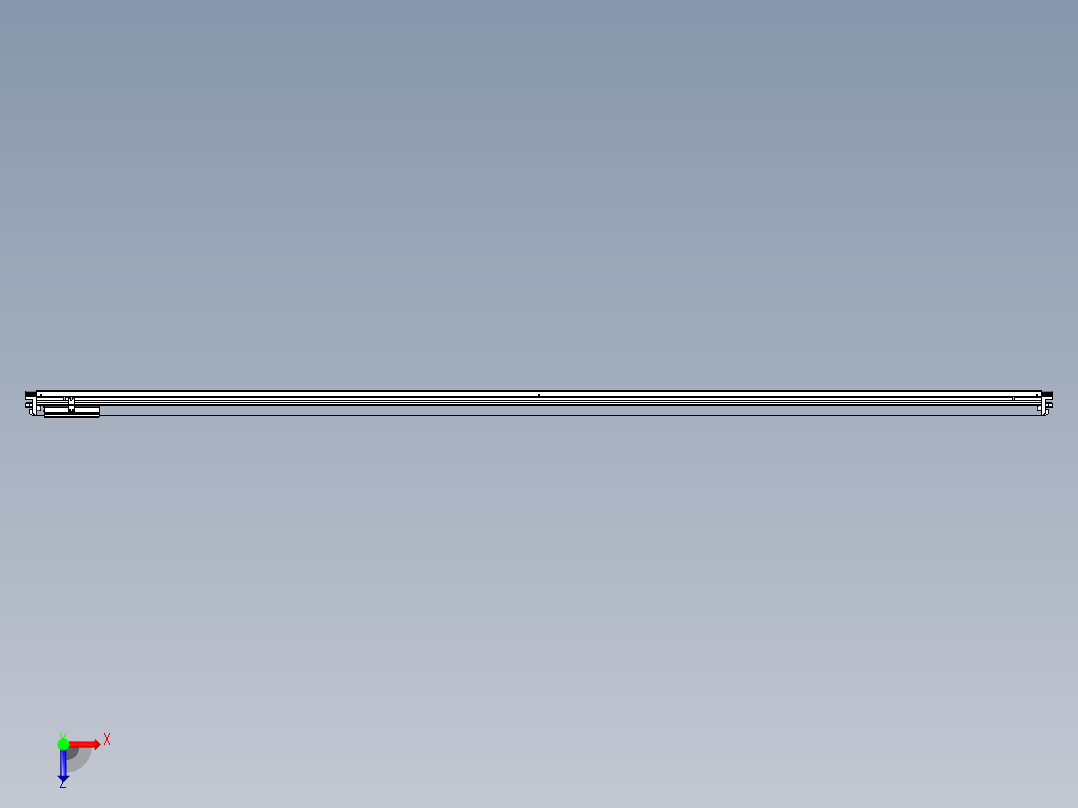 威洛博VL系列3d模型模组VL14S2Y-S3050俯视图