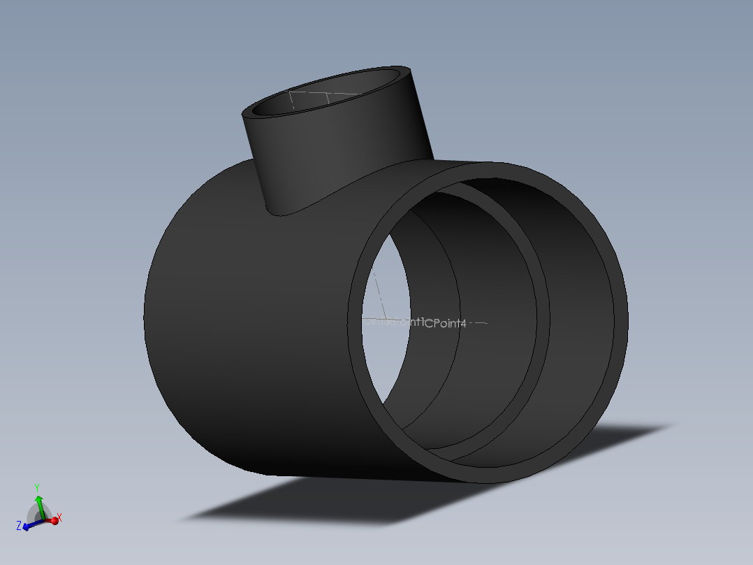 PVC管件-2x4x4_R-Tee