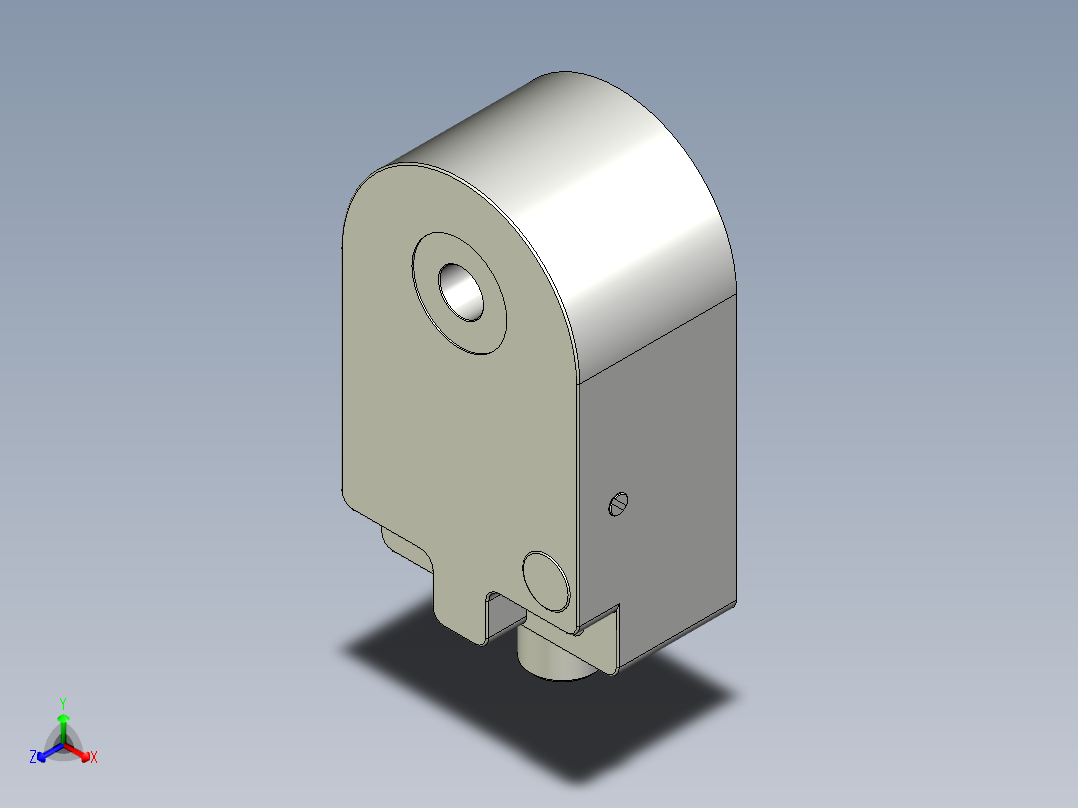 接近传感器PS05_CA_J正等轴测图